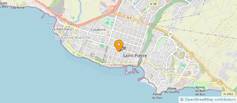 localisation de l'entreprise GROUPE TSIOK' AINA à SAINT-PIERRE