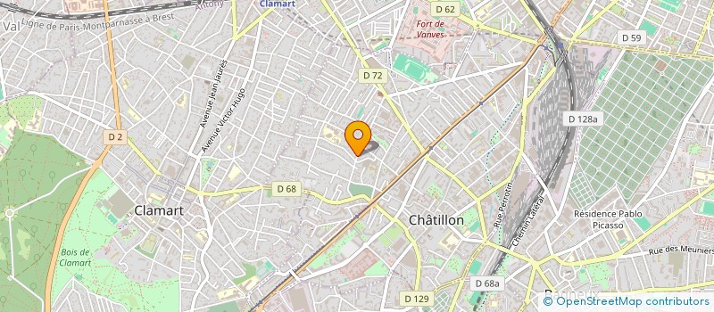 localisation de l'entreprise GROUPE TUR  CHATILLON