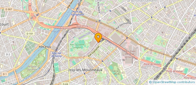 localisation de l'entreprise GROUPE TVA LA POSTE  PARIS