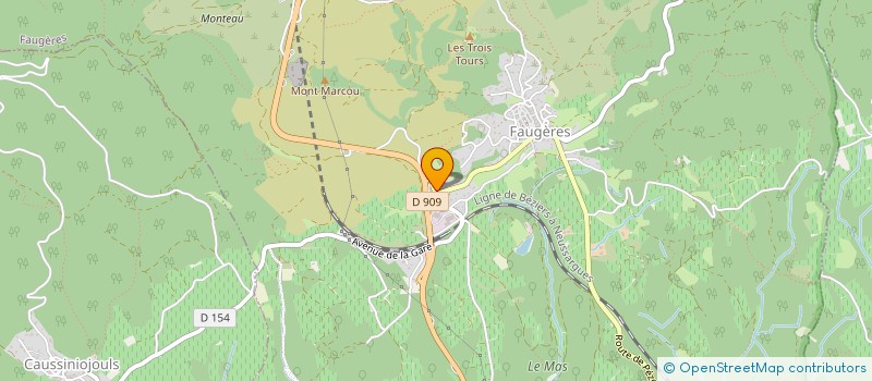 localisation de l'entreprise GROUPE TWL FRANCE à FAUGERES