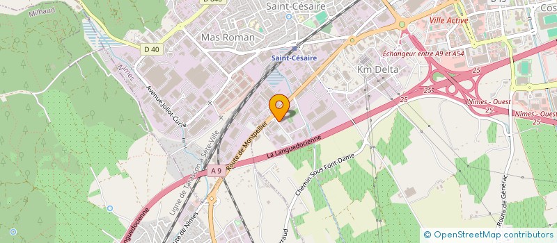 localisation de l'entreprise GROUPE UF FINANCES  NIMES