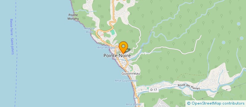 localisation de l'entreprise GROUPE UGPI  POINTE-NOIRE