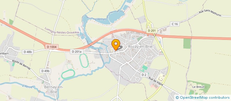 localisation de l'entreprise GROUPE UNISEC SECURITE PRIVE à LUMIGNY-NESLES-ORMEAUX