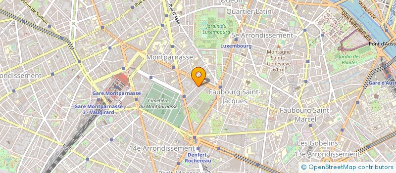 localisation de l'entreprise GROUPE URSEC à PARIS