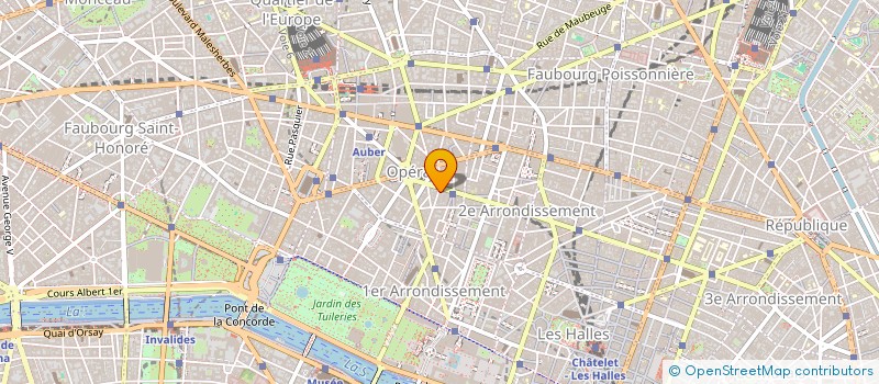 localisation de l'entreprise GROUPE USINE à PARIS