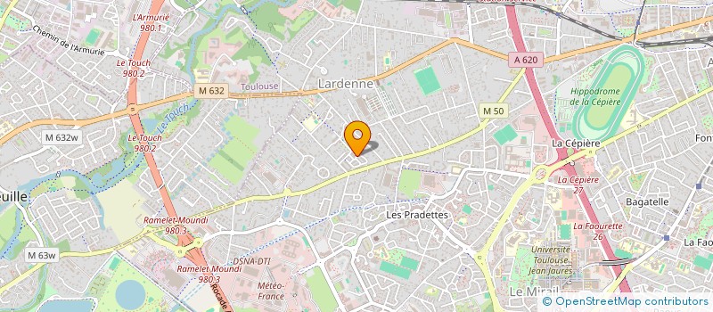 localisation de l'entreprise GROUPE USL  TOULOUSE