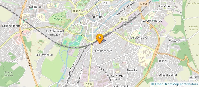 localisation de l'entreprise GROUPE VAAN'S à DREUX