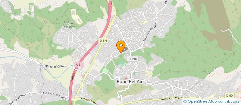 localisation de l'entreprise GROUPE VALEUR DEVELOPPEMENT à BOUC-BEL-AIR