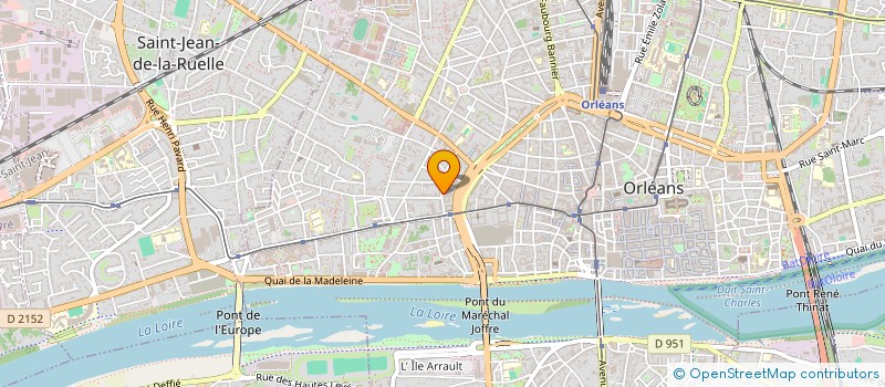 localisation de l'entreprise GROUPE VALOR à ORLEANS