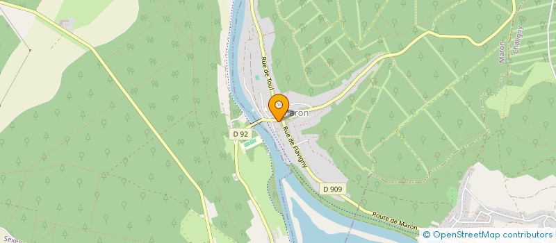 localisation de l'entreprise GROUPE VAN HOVE à MARON