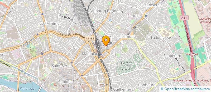 localisation de l'entreprise GROUPE VBR à TOULOUSE