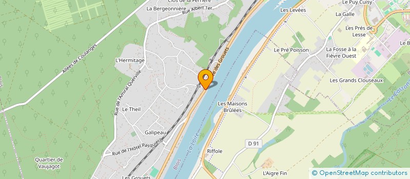 localisation de l'entreprise GROUPE VDLG  BLOIS