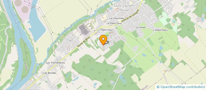 localisation de l'entreprise GROUPE VEGA à SAINT-LAURENT-NOUAN
