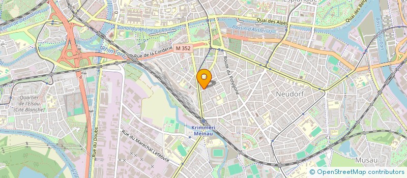 localisation de l'entreprise GROUPE VEGAS-DELUXE à STRASBOURG