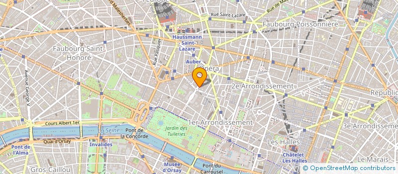 localisation de l'entreprise GROUPE VENDOME à PARIS