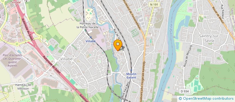 localisation de l'entreprise GROUPE VENTURA à CORBEIL-ESSONNES