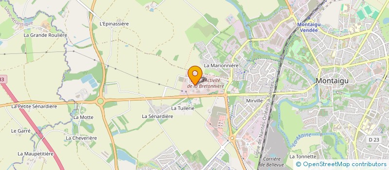 localisation de l'entreprise GROUPE VERDEMOBIL à MONTAIGU-VENDEE