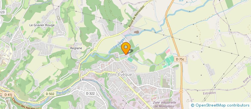 localisation de l'entreprise GROUPE VERLAINE  VALENCE