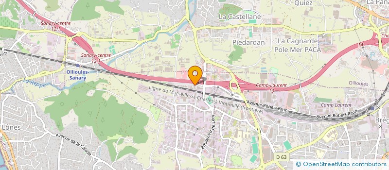 localisation de l'entreprise GROUPE VESTA FRANCE à SIX-FOURS-LES-PLAGES