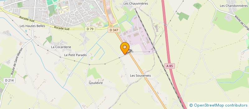 localisation de l'entreprise GROUPE VETERINAIRE DE LA VALLEE à LONGUE-JUMELLES