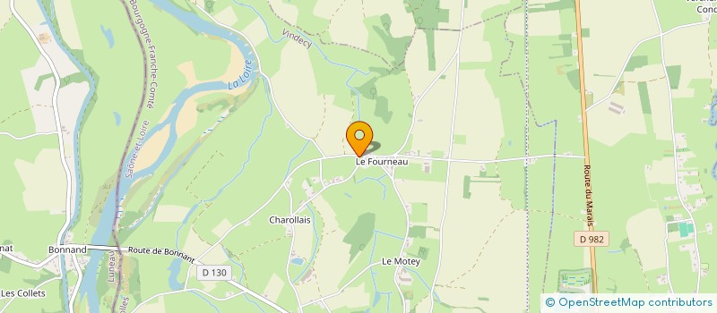 localisation de l'entreprise GROUPE VETERINAIRE DE MARCIGNY  MARCIGNY