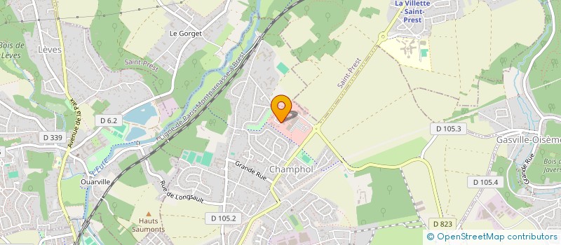 localisation de l'entreprise GROUPE VIA ROUTE à CHAMPHOL