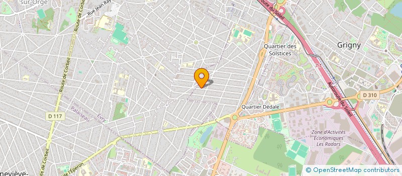 localisation de l'entreprise GROUPE VIA2S à VIRY-CHATILLON
