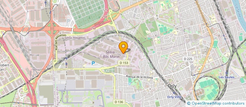 localisation de l'entreprise GROUPE VIAL à ORLY