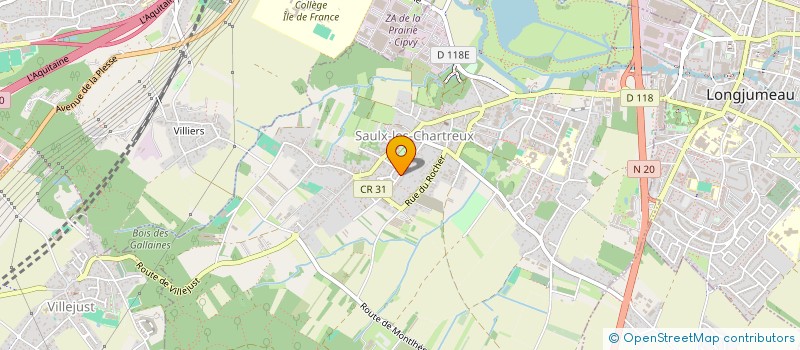 localisation de l'entreprise GROUPE VIEIRA SOLUTION à SAULX-LES-CHARTREUX