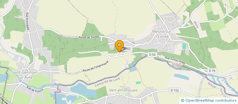 localisation de l'entreprise GROUPE VILLA BLANCA  MESNIL-SUR-L'ESTREE