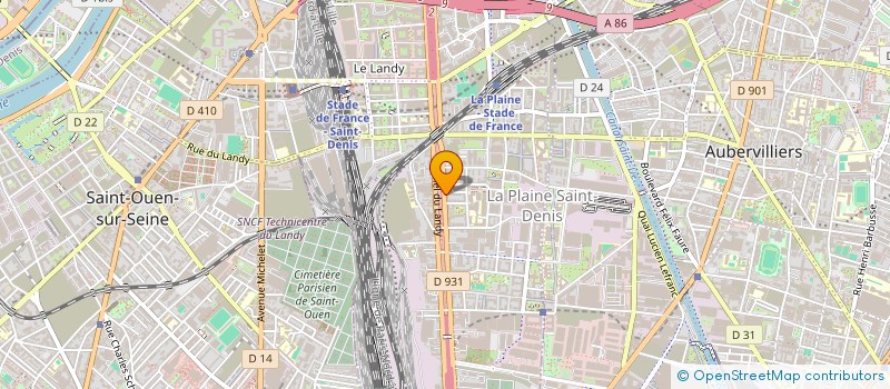 localisation de l'entreprise GROUPE VISUALIS à SAINT-DENIS