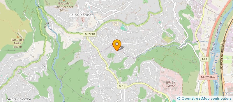 localisation de l'entreprise GROUPE VITALIS  LA GAUDE