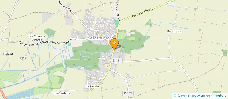 localisation de l'entreprise GROUPE VITAWARE  SALLES-SUR-MER