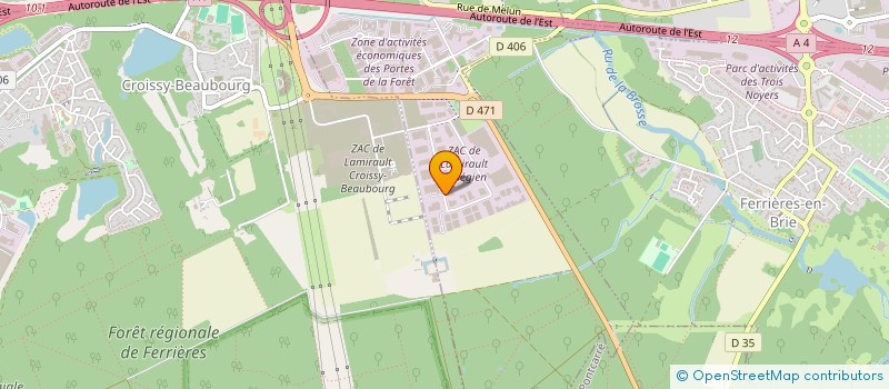 localisation de l'entreprise GROUPE VIVIER à COLLEGIEN