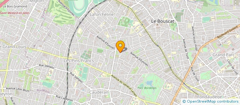 localisation de l'entreprise GROUPE VOCAL ARPEGE DE BORDEAUX à BORDEAUX