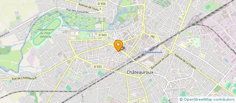localisation de l'entreprise GROUPE VOCAL D ORATORIO à CHATEAUROUX