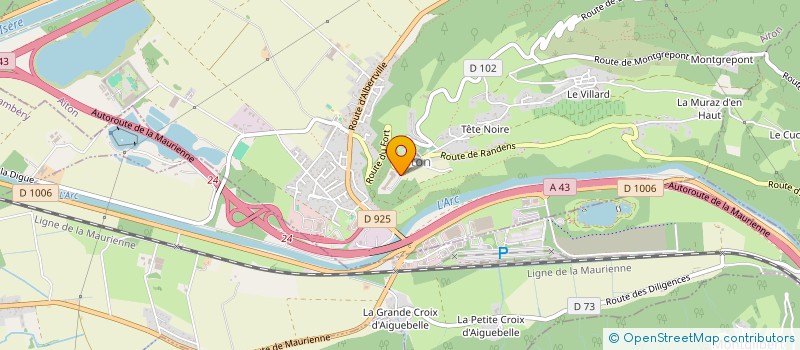 localisation de l'entreprise GROUPE VOCAL L AIR DU TEMPS  AITON