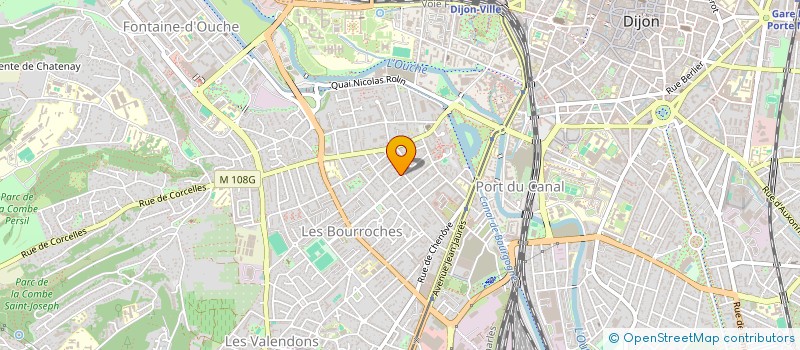 localisation de l'entreprise GROUPE VOCAL MINES DE RIEN  DIJON