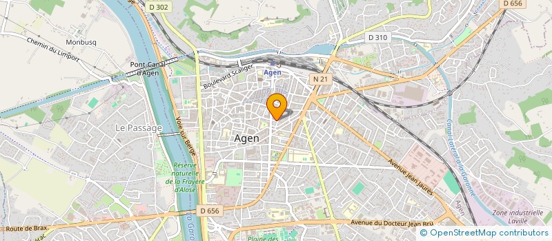 localisation de l'entreprise GROUPE VOCAL POLOFONIA  AGEN