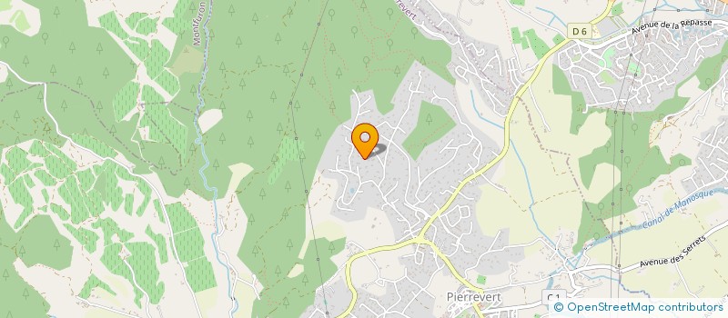 localisation de l'entreprise GROUPE VOCAL REGIS DEJASMIN  PIERREVERT