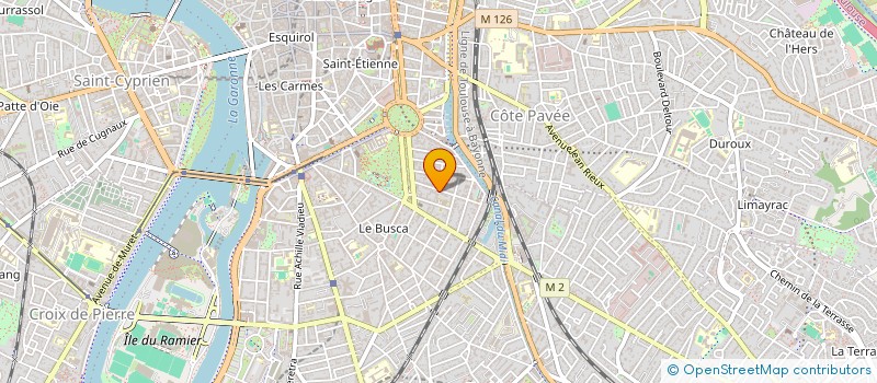 localisation de l'entreprise GROUPE VOCAL RENAISSANCE  TOULOUSE