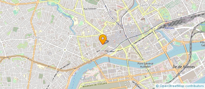 localisation de l'entreprise GROUPE VOLTAIRE SA à NANTES