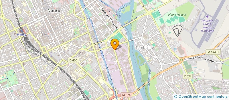localisation de l'entreprise GROUPE VOTRE à NANCY