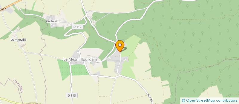 localisation de l'entreprise GROUPE VPAE à LE MESNIL-JOURDAIN