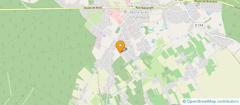 localisation de l'entreprise GROUPE VRIET  MONT-PRES-CHAMBORD