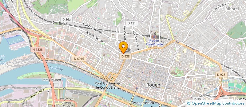 localisation de l'entreprise GROUPE VSC CONSEILS ET FORMATIONS à ROUEN