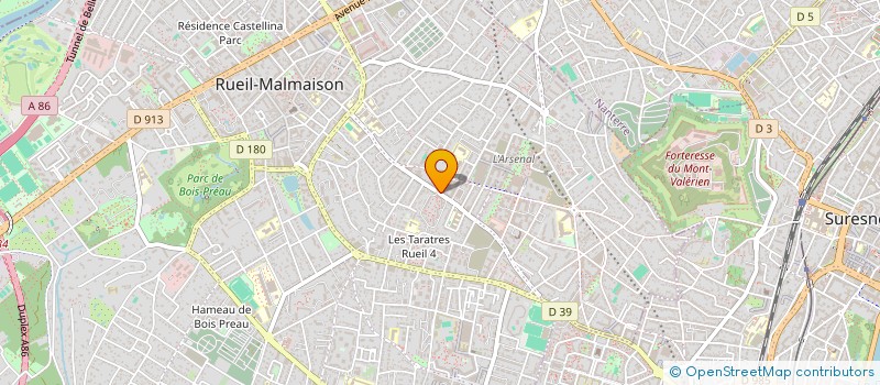localisation de l'entreprise GROUPE WARREN à RUEIL-MALMAISON