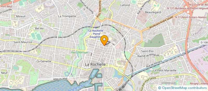 localisation de l'entreprise GROUPE WINCH  LA ROCHELLE