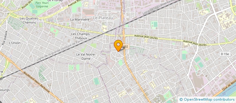 localisation de l'entreprise GROUPE XABI à BEZONS