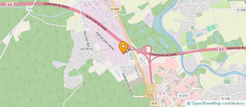 localisation de l'entreprise GROUPE YCARE à APPOIGNY